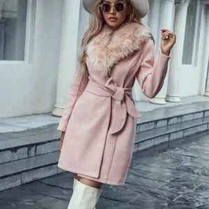 ◇BITTER CELLS◇ Choir Trench CoatPink Pink Double-Breasted Trench Coat | Sumissura